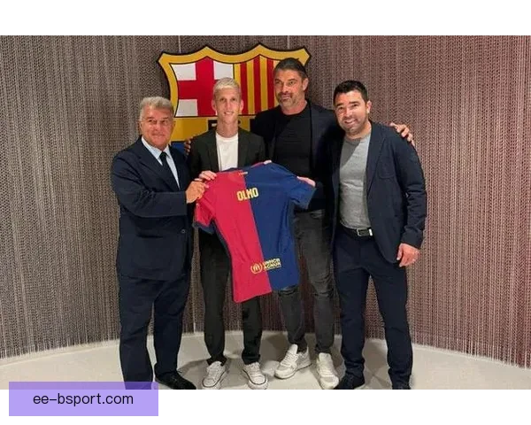 奥尔莫加盟巴萨因薪资帽限制缺席前两轮赛季后终于完成注册